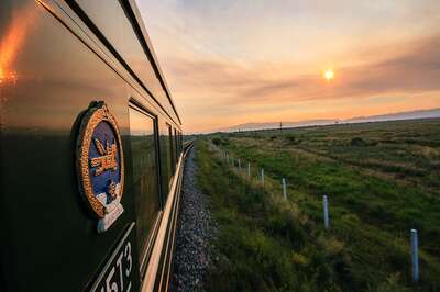Mongolian train (shutterstock photo)
