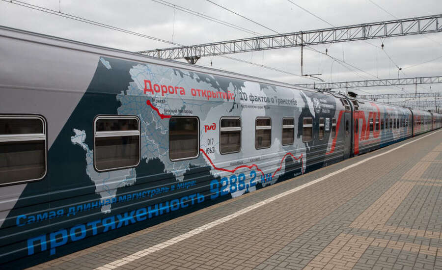 Most Popular Trains in Russia - Rossiya